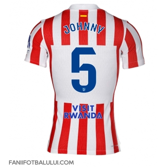 Atletico Madrid Johnny Cardoso #5 Tricou Fotbal Replică 2025-26 Barbati Acasa